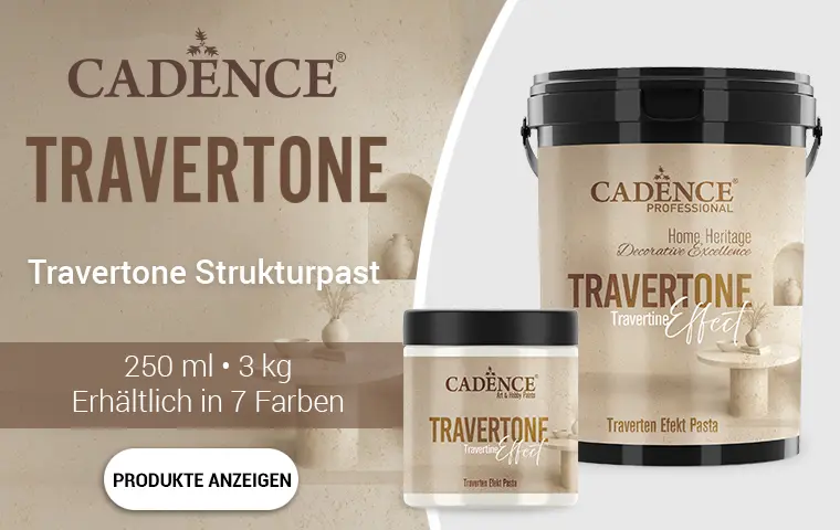 Travertone Effekt Strukturpaste